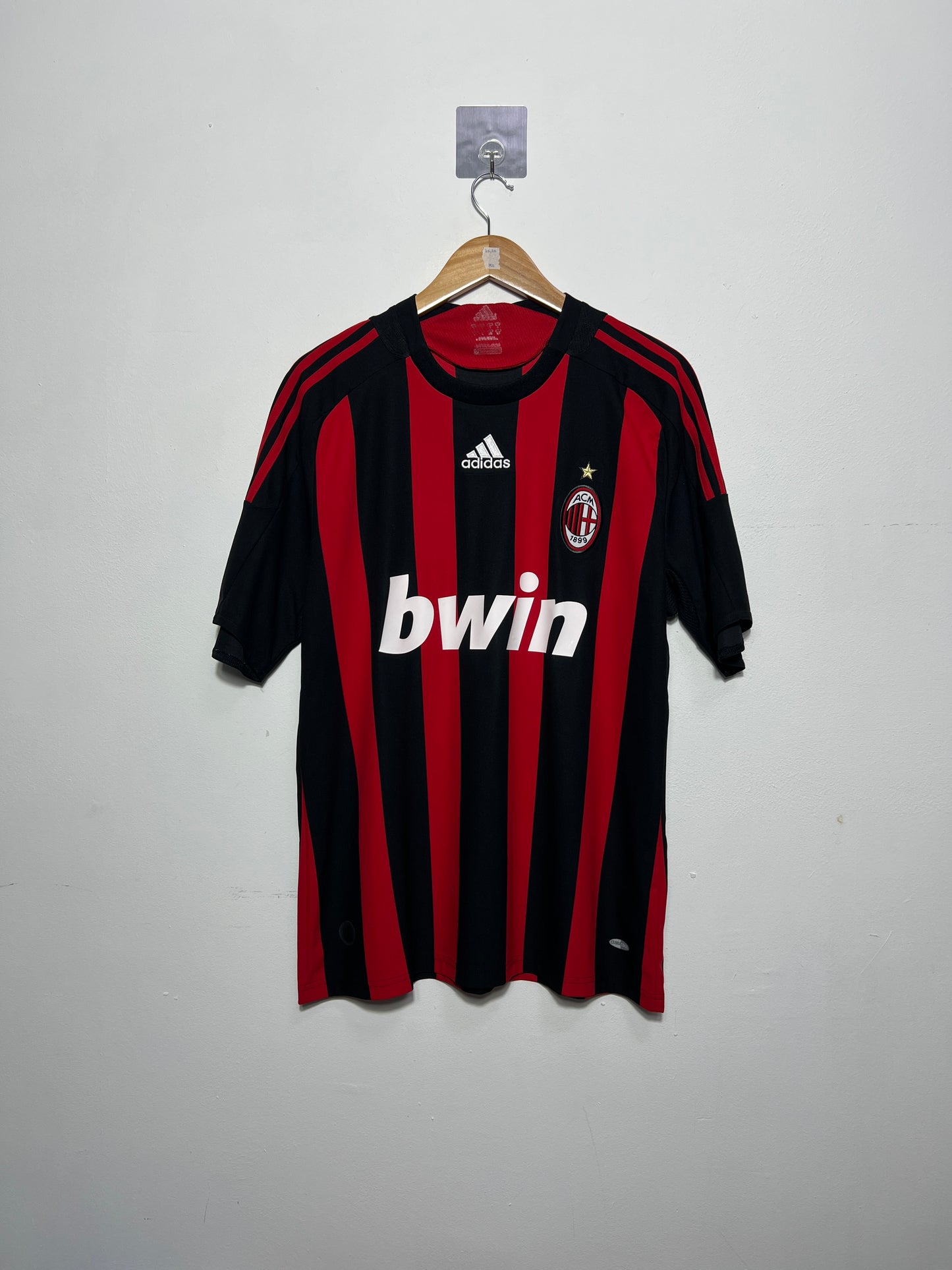 (L) AC Milan 2008-09 Home Shirt Ronaldinho #80