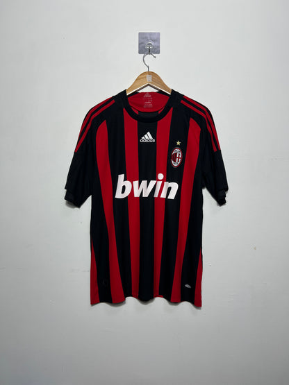 (L) AC Milan 2008-09 Home Shirt Ronaldinho #80