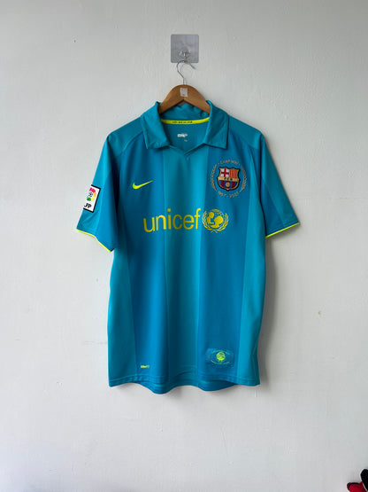 (M) Barcelona 2007-09 Away Shirt Messi #19