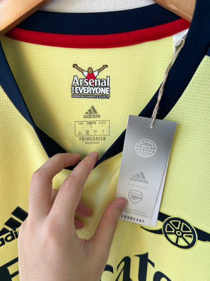 (L) Arsenal 2021-22 Away Shirt Saka #7 (NEW)