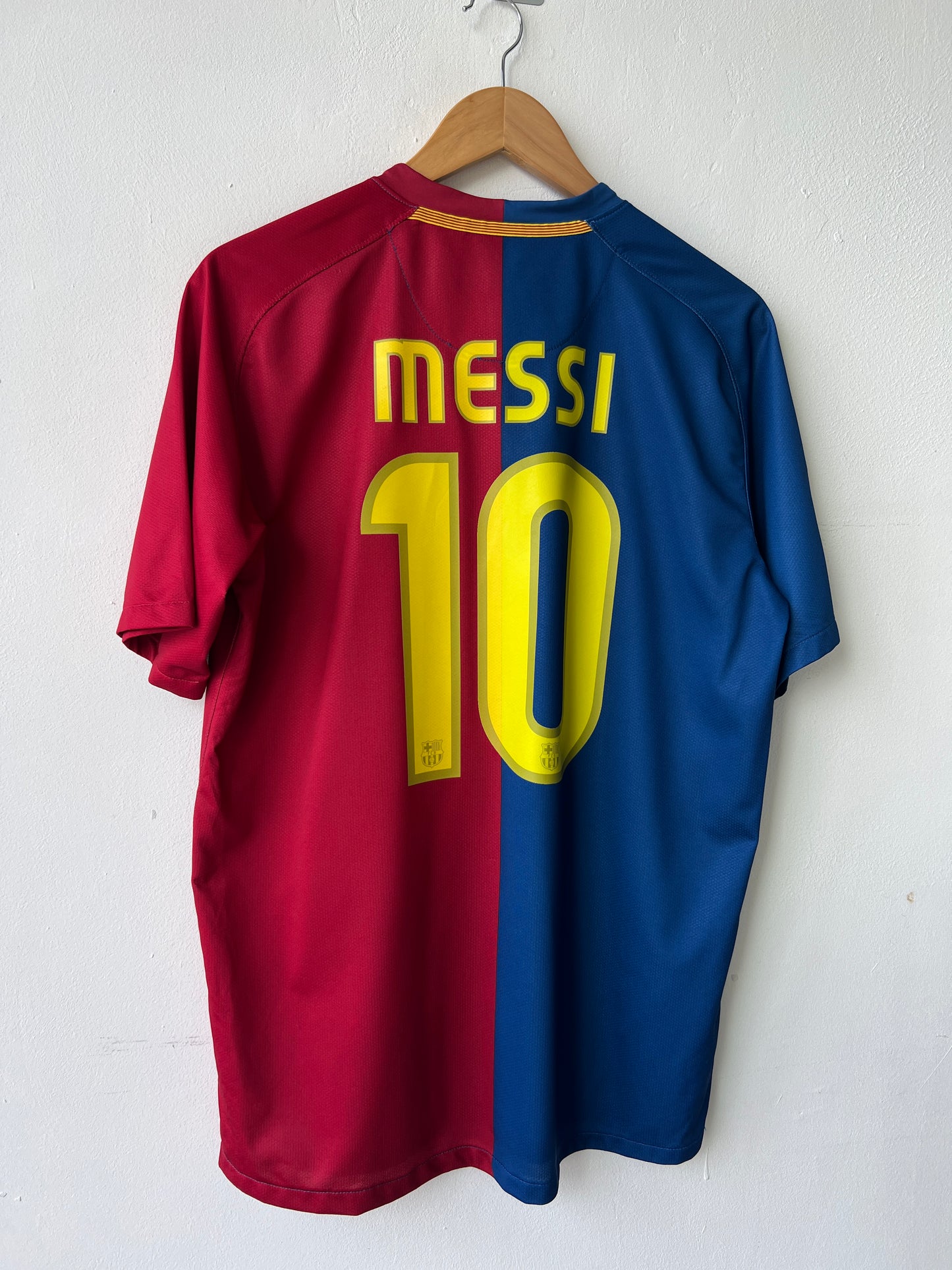(M) Barcelona 2008-09 Home Shirt Messi #10