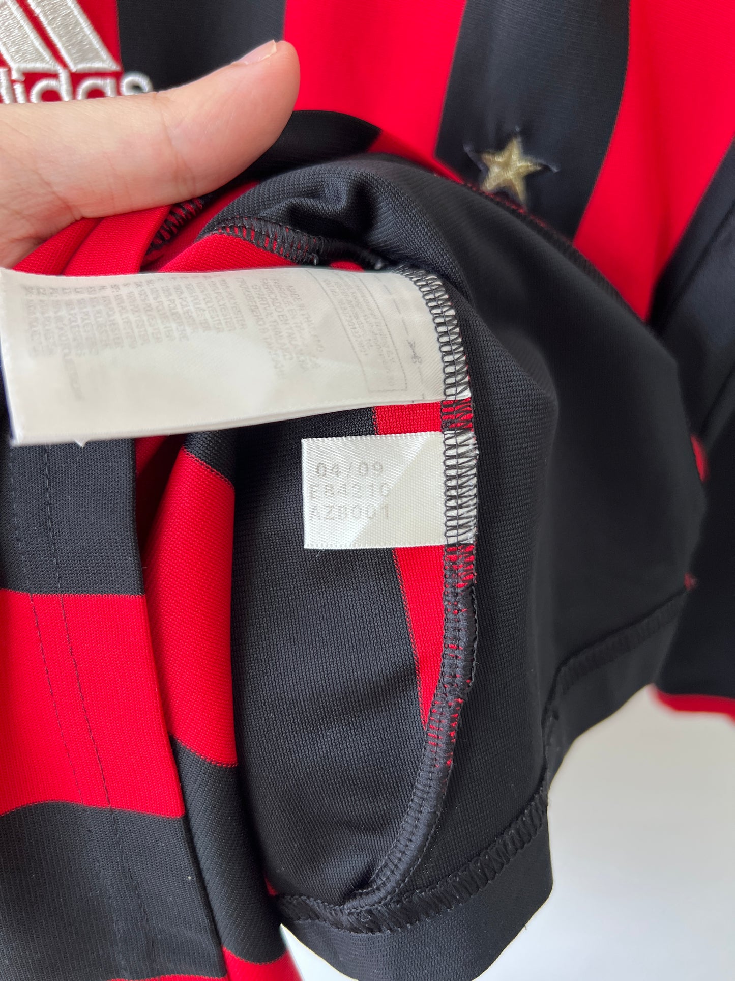 (L) AC Milan 2009-10 Home Shirt Maldini #3