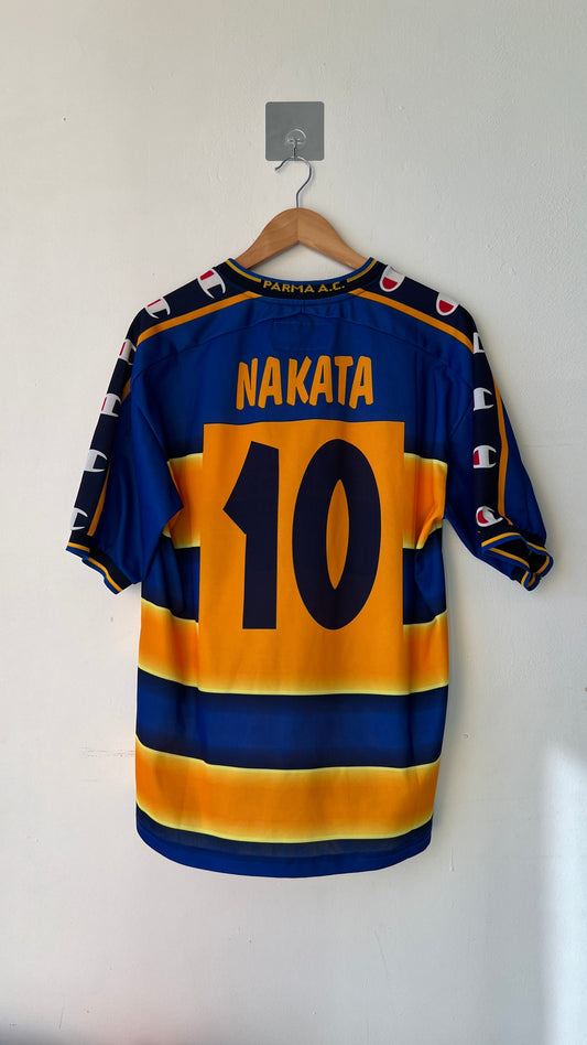 Parma 2001-02 Home Shirt Nakata #10 (M fits L)
