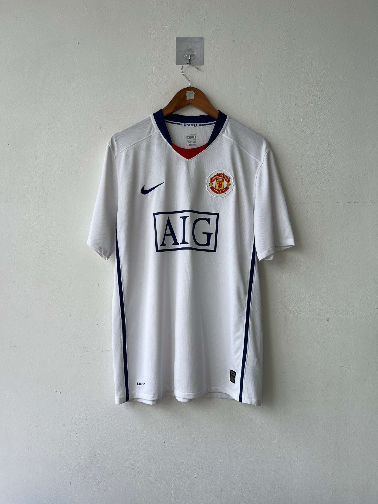 (L) Manchester United 2008-09 Away Shirt Ronaldo #7