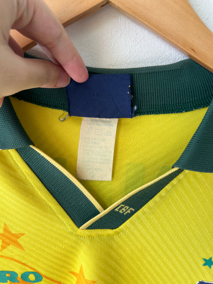 (L) Brazil 1994-96 Home Shirt Ronaldo #20