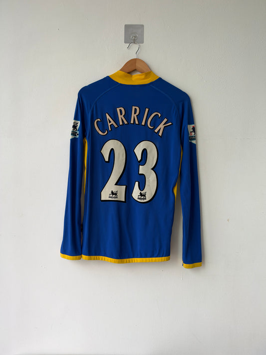 (M) Tottenham Hotspur 2005-06 Away Long Sleeve Shirt Carrick #16