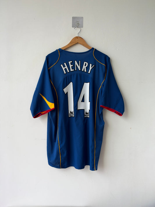 (XXL) Arsenal 2004-05 Away Shirt Henry #14