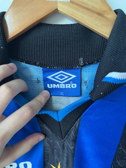 (XL) Inter Milan 1997-98 Home Shirt Ronaldo #10