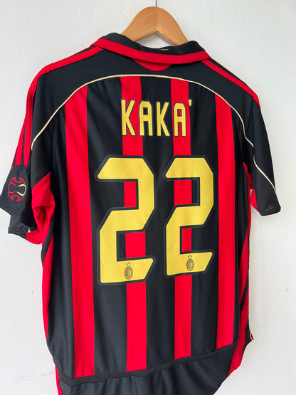 AC Milan 2006-07 Home Shirt Kaka #22 (M)