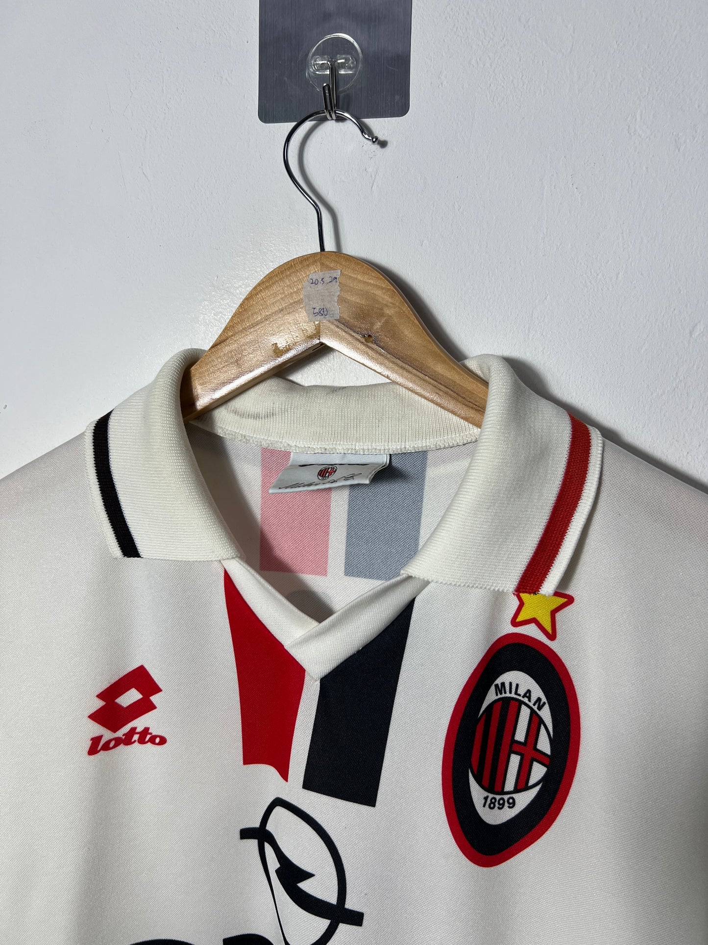 (M) AC Milan 1995-96 Away Shirt Maldini #3