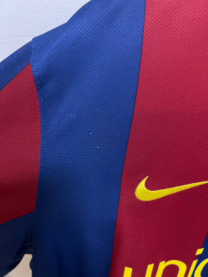 (XL) Barcelona 2010-11 Home Shirt Messi #10