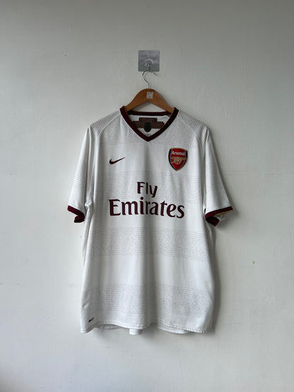 (XL) Arsenal 2007-08 Away Shirt Fabregas #4