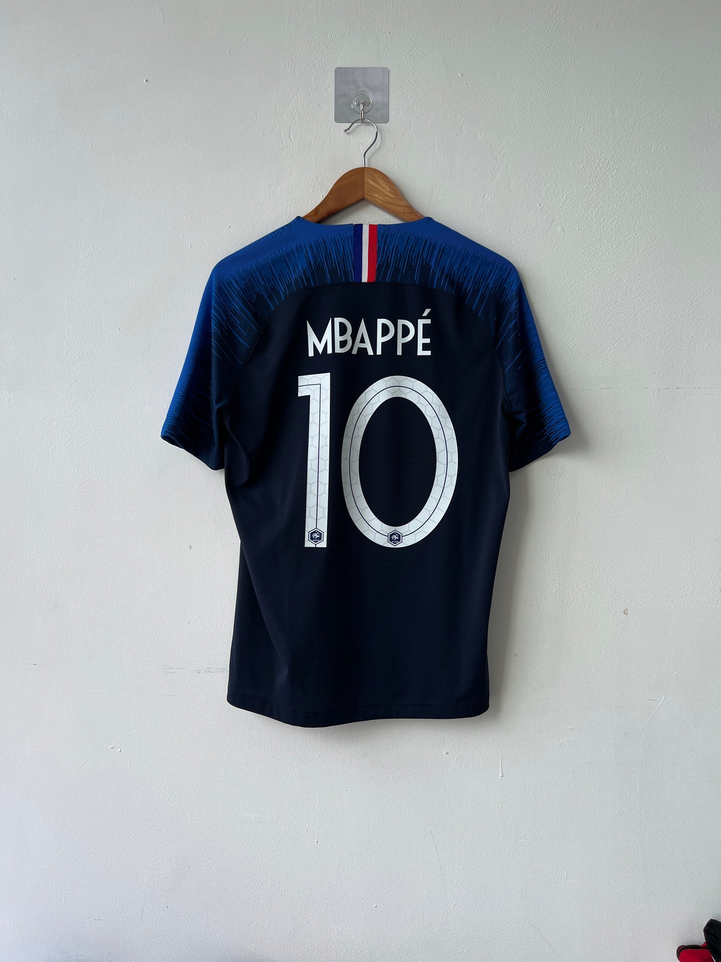 (M) France 2018-20 Home Player Version Shirt Mbappe #10