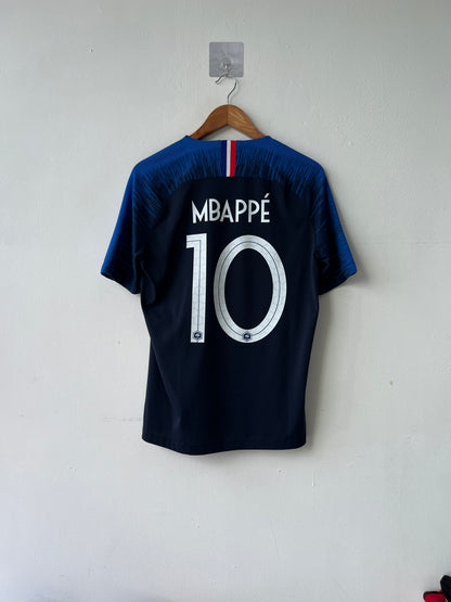 (M) France 2018-20 Home Player Version Shirt Mbappe #10
