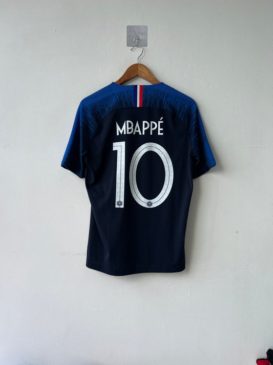 (M) France 2018-20 Home Player Version Shirt Mbappe #10