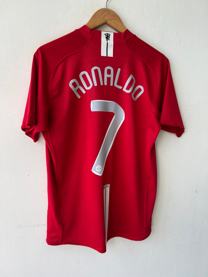 (M) Manchester United 2007-09 Home Shirt Ronaldo #7