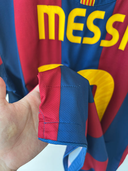 (L) Barcelona 2010-11 Home Shirt Messi #10