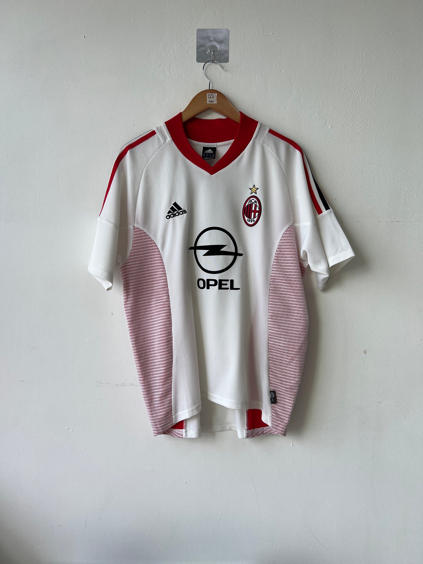 (M fits L) AC Milan 2002-03 Away Shirt Inzaghi #9