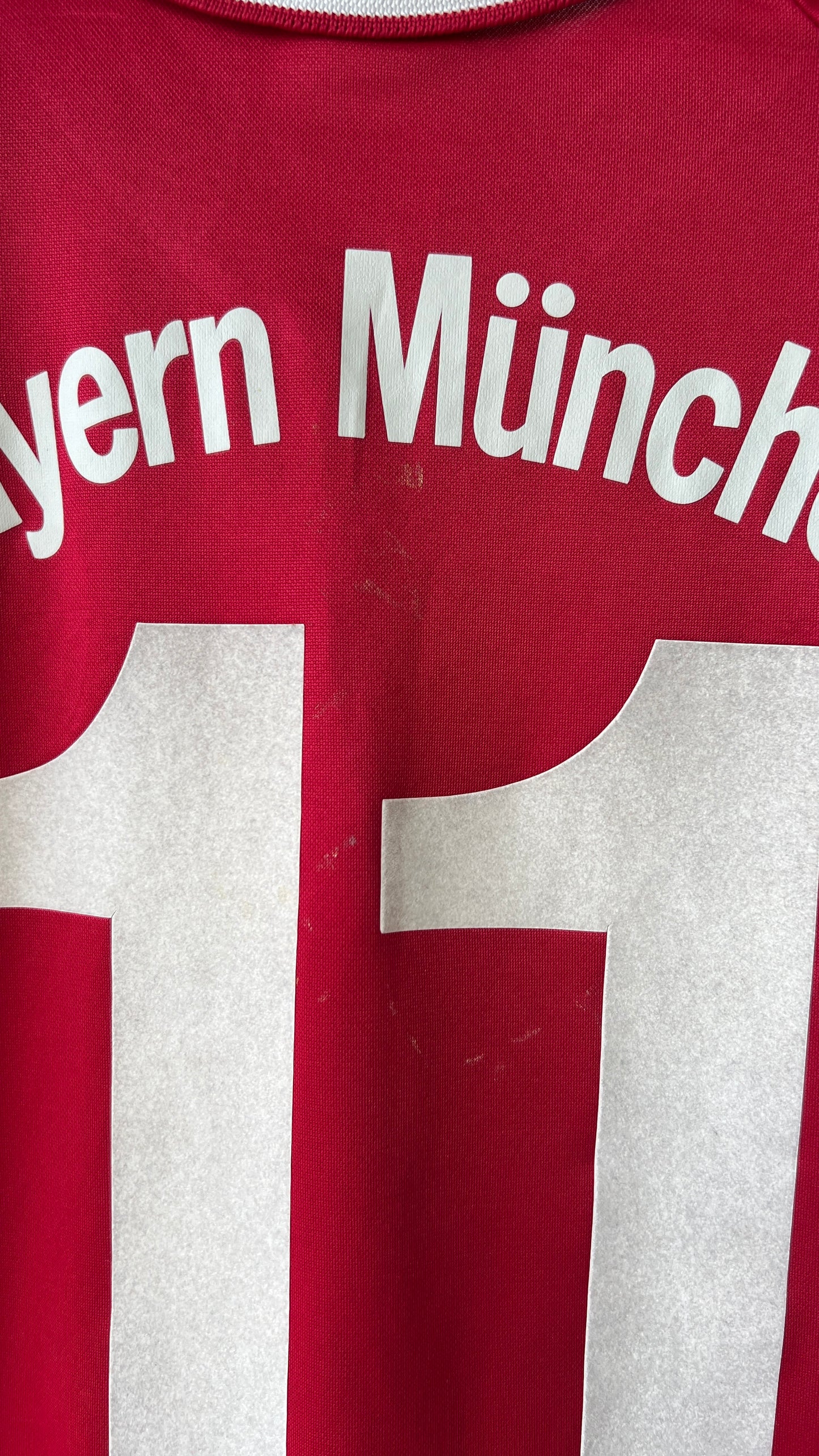 Bayern 2003-04 Home Shirt Ze Roberto #11 (XL Boys fits S)
