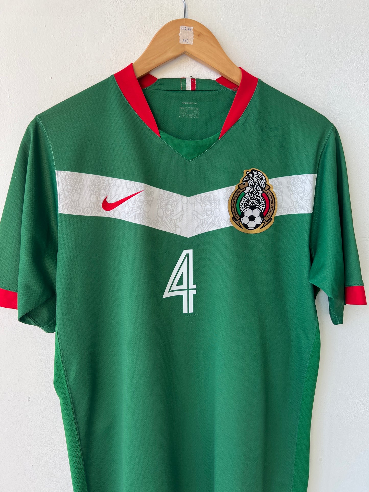 (M/L) Mexico 2006-07 Home Shirt R. Marquez #4