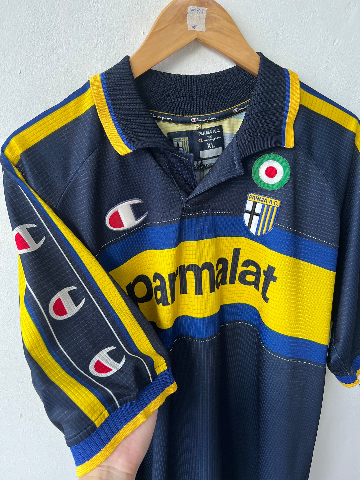 (XL) Parma 1999-00 Third Shirt Crespo #9