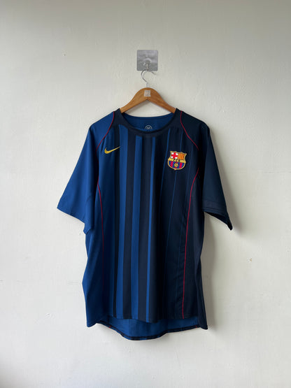 (XL) Barcelona 2004-06 Away Shirt Ronaldinho #10