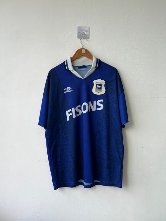 (XL) Ipswich 1994-95 Home Shirt