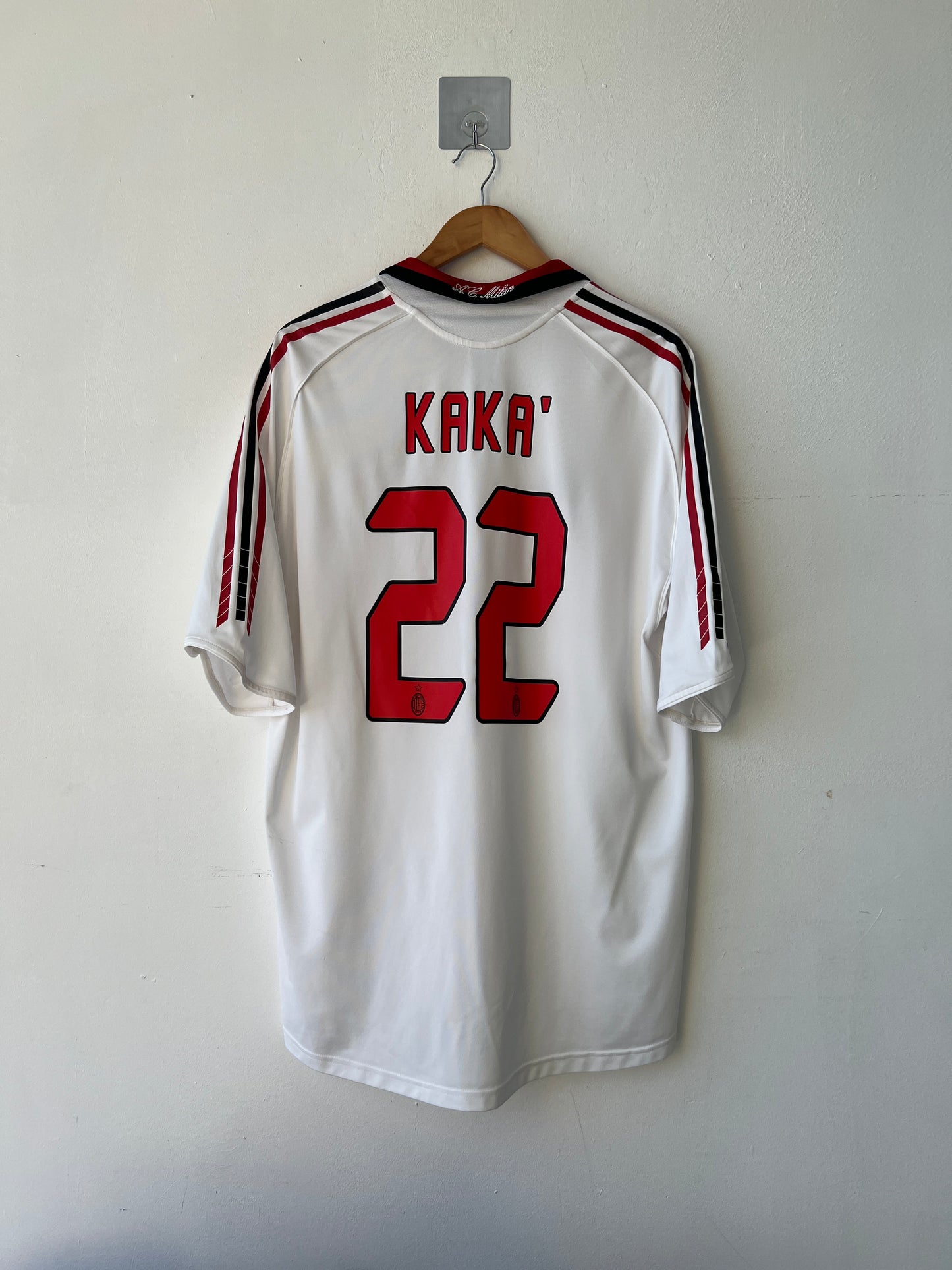 (XL) AC Milan 2005-06 Away Shirt Kaka #22