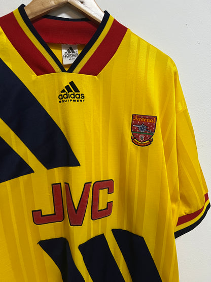 (L fits XL) Arsenal 1993-94 Away Shirt