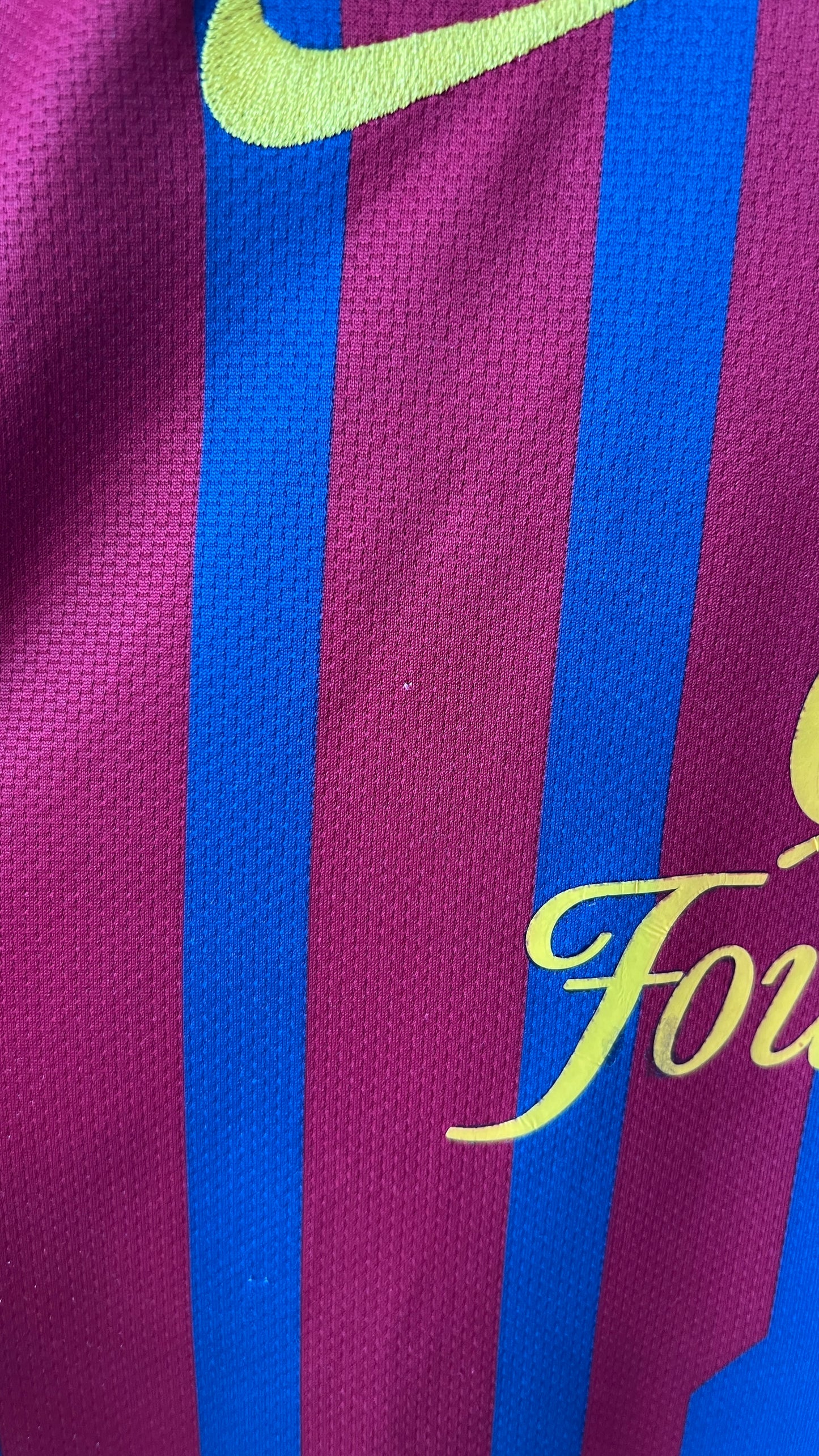 Barcelona 2011-12 Home Shirt Messi #10 (M)