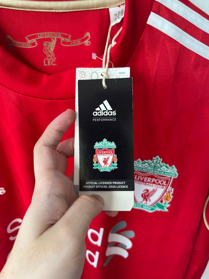 (L) Liverpool 2010-12 Home Shirt Gerrard #8 (NEW)
