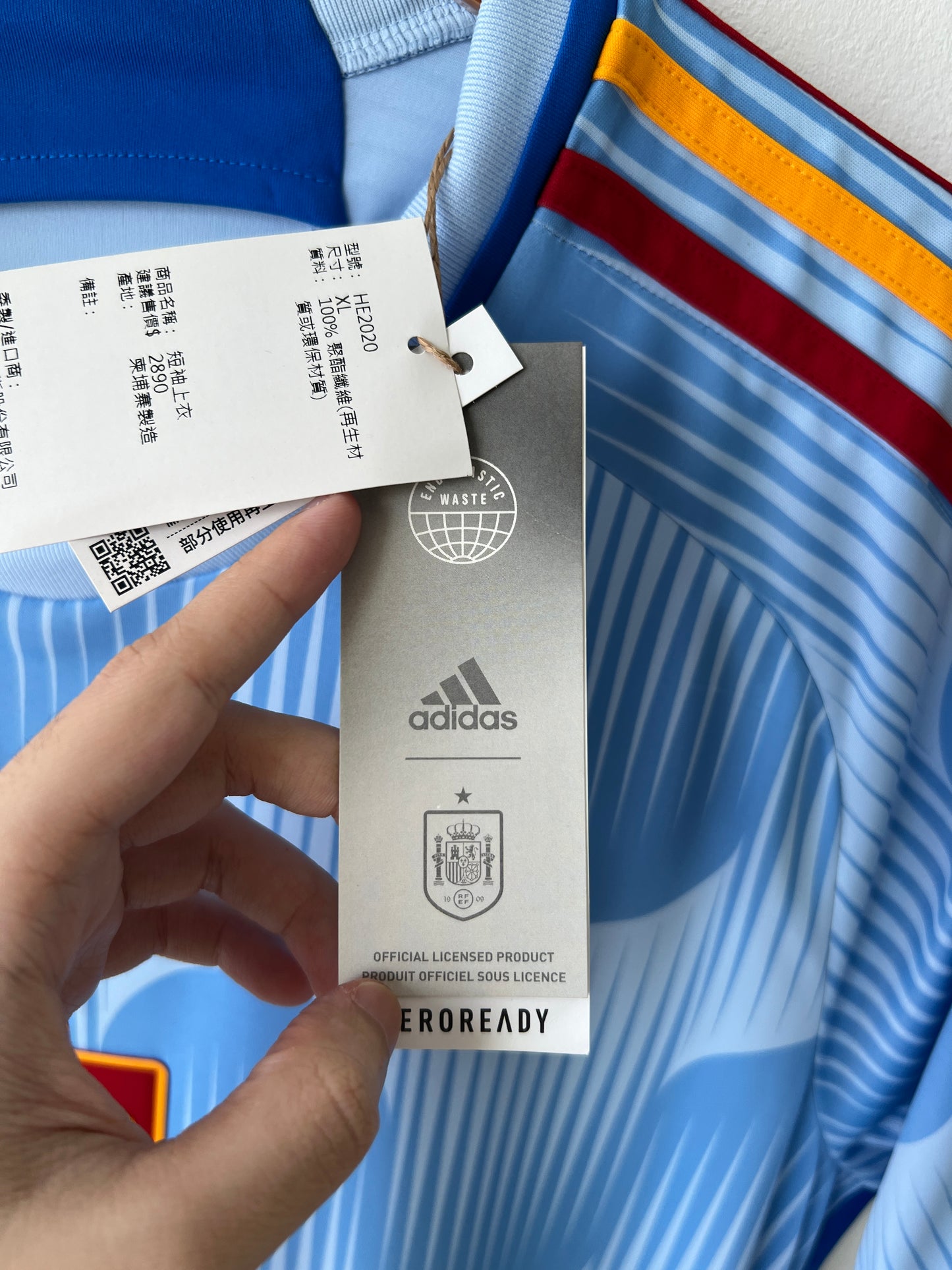 (L) Spain 2022-23 Away Shirt Rodrigo #16 (NEW)