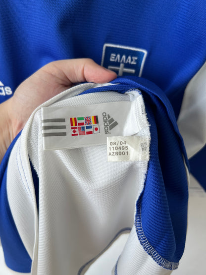 (M) Greece 2004-06 Home Shirt Charisteas #9