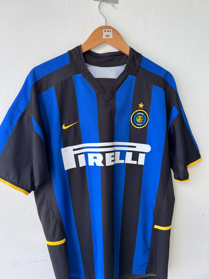 Inter Milan 2002-03 Home Shirt Batistuta #19 (L)