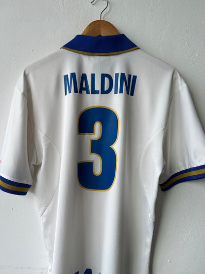 (L) Italy 1996-97 Away Shirt Maldini #3