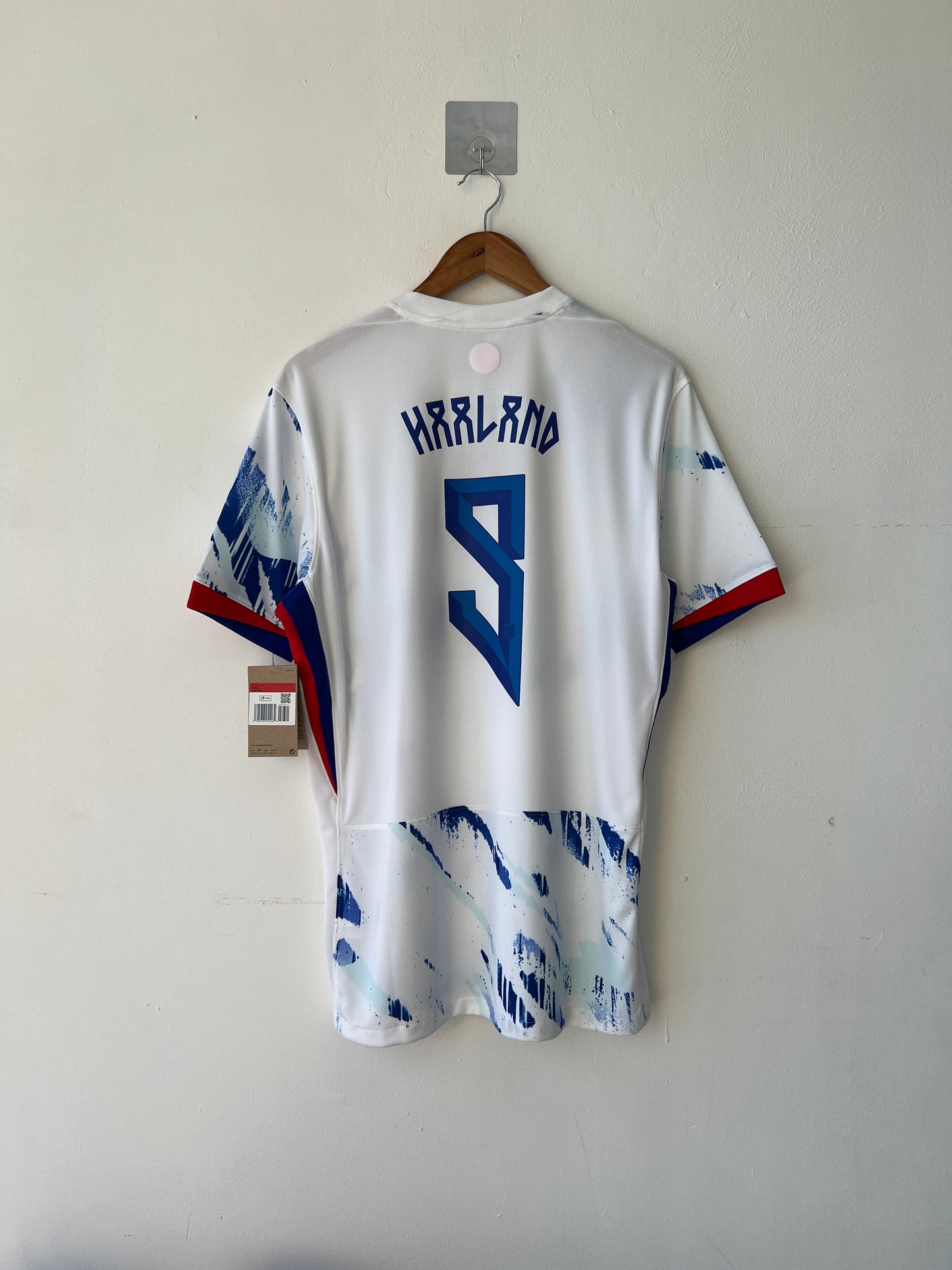 (L) Norway 2024-25 Away Shirt Haaland #9 (NEW)