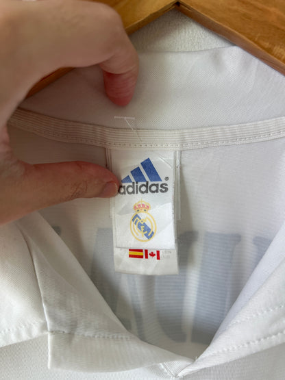 (L) Real Madrid 2002-03 Home Long Sleeve Shirt Zidane #5