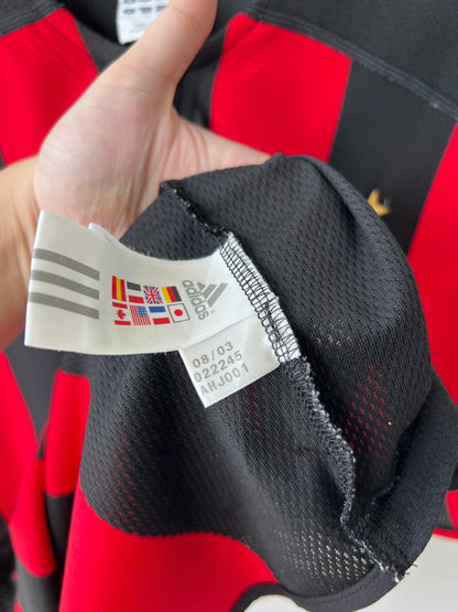 (L) AC Milan 2003-04 Home Shirt Shevchenko #7