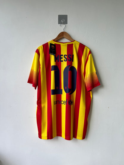 (XL) Barcelona 2013-15 Away Shirt Messi #10 (NEW)