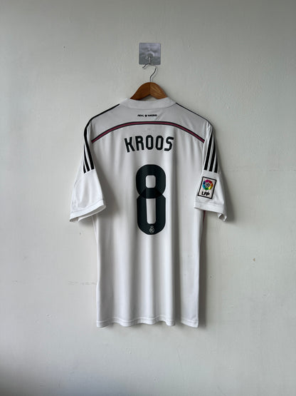 (L) Real Madrid 2014-15 Home Shirt Kroos #8