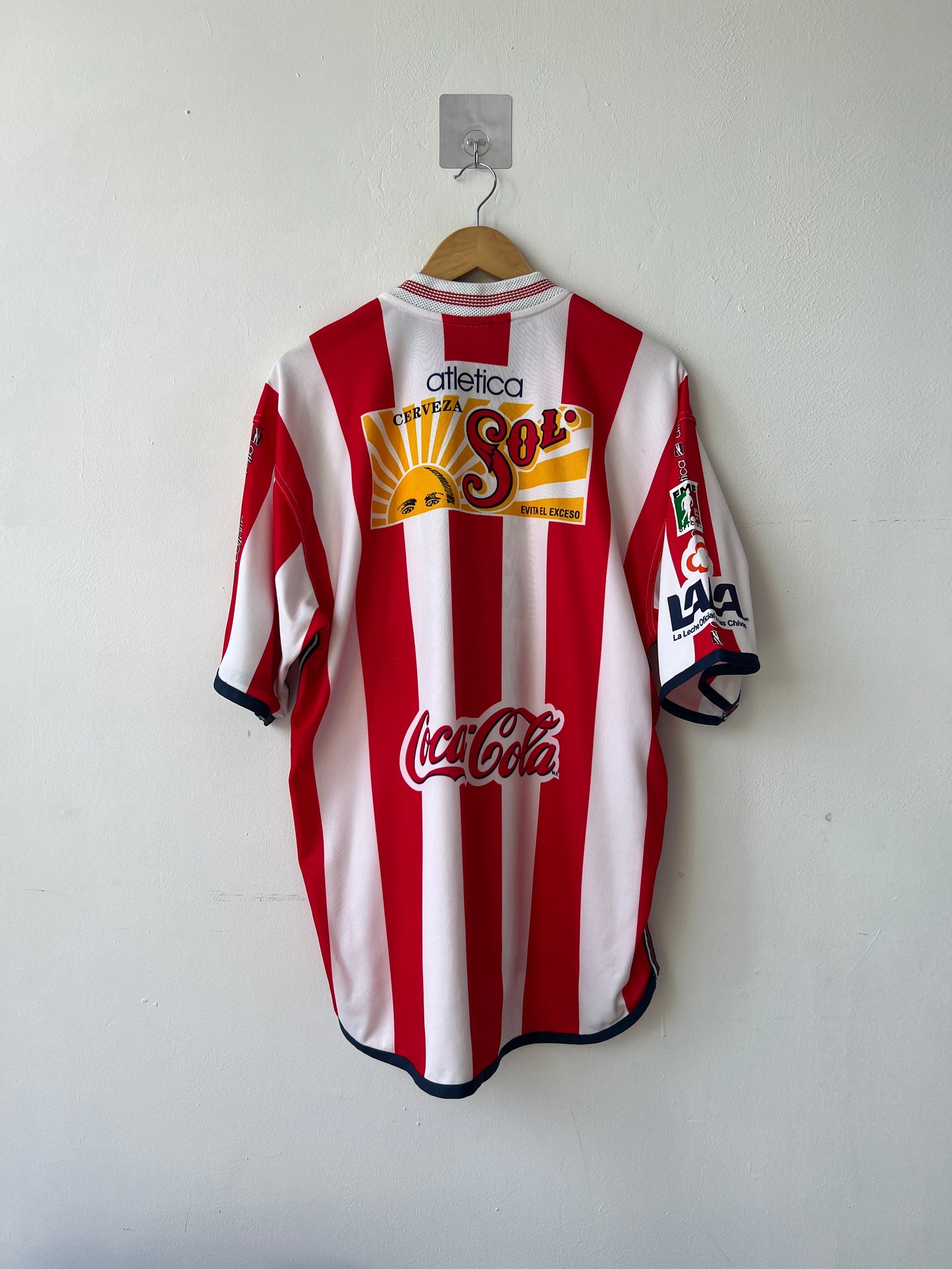 (L fits XL) Chivas Guadalajara 2000-01 Home Shirt