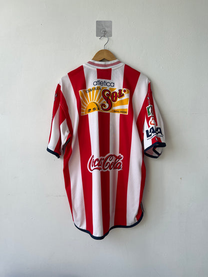 (L fits XL) Chivas Guadalajara 2000-01 Home Shirt