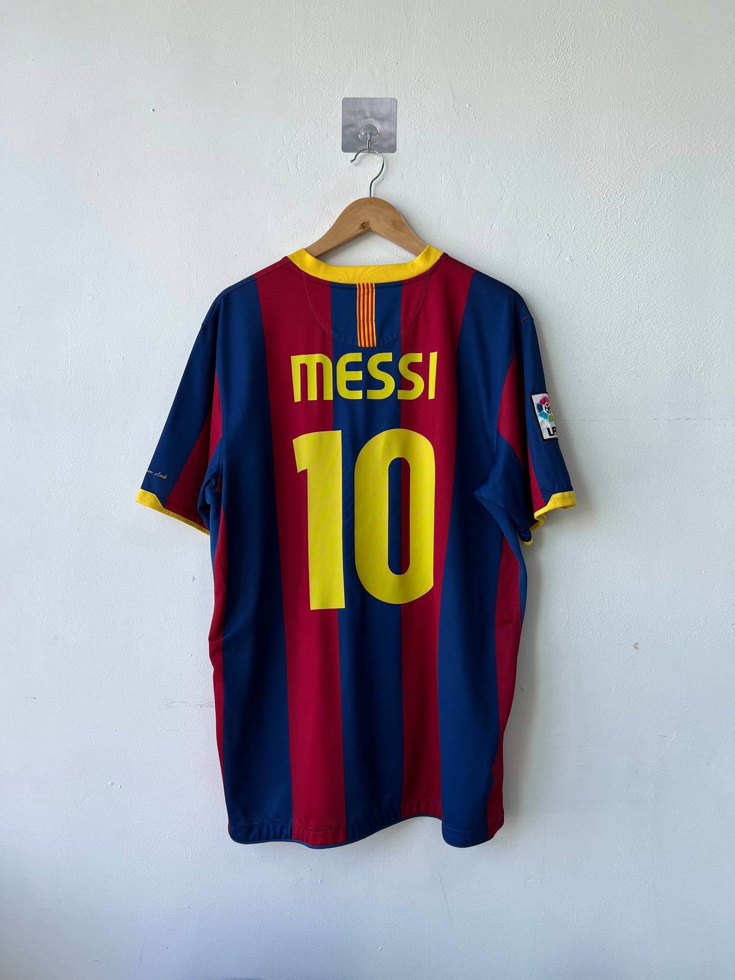 (XL) Barcelona 2010-11 Home Shirt Messi #10