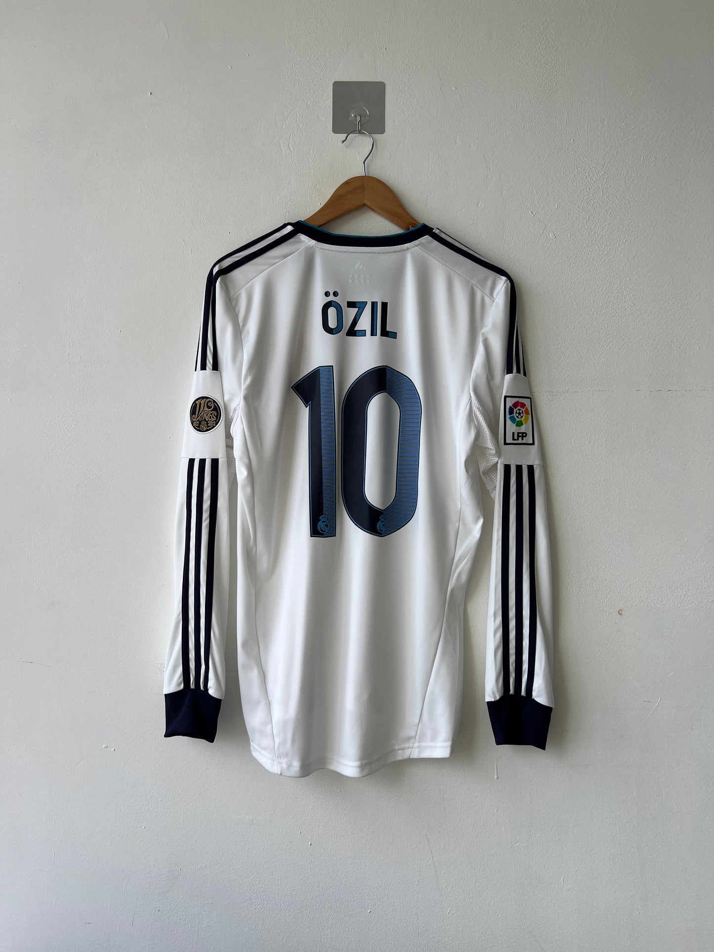 (M) Real Madrid 2012-13 Home Long Sleeve Shirt Ozil #10