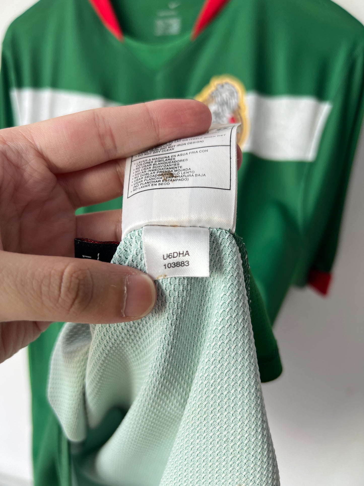 (L) Mexico 2006-07 Home Shirt R. Marquez #4