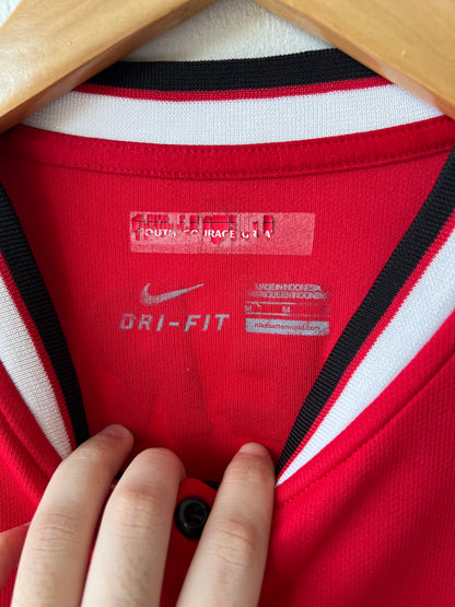 (M) Manchester United 2014-15 Home Long Sleeve Shirt v. Persie #20