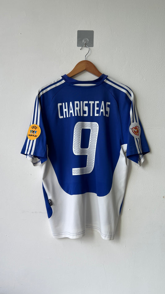 Greece 2004-06 Home Shirt Charisteas #9 (M)