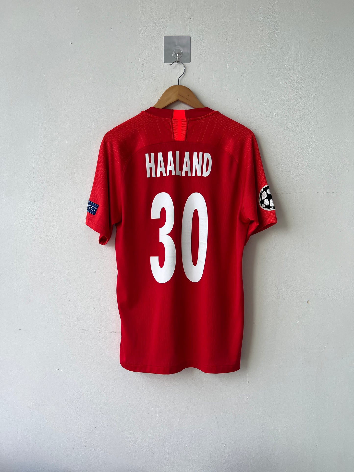 (L) Red Bull Salzburg 2019-20 European Home Shirt Haaland #30