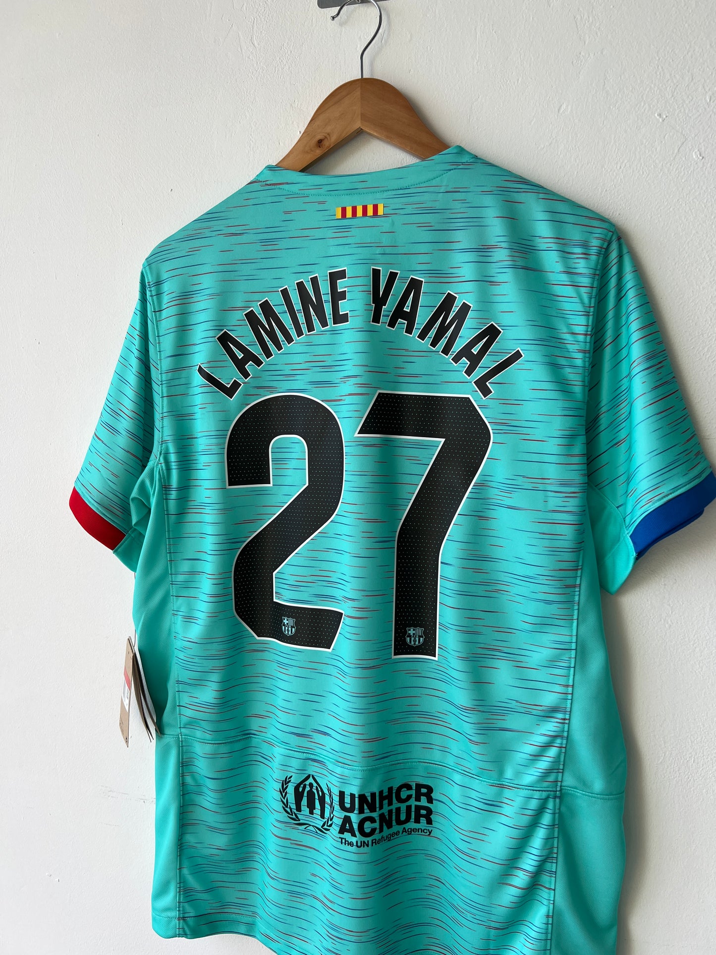Barcelona 2023-24 Third Shirt Lamine Yamal #27 (Brand New) (L)