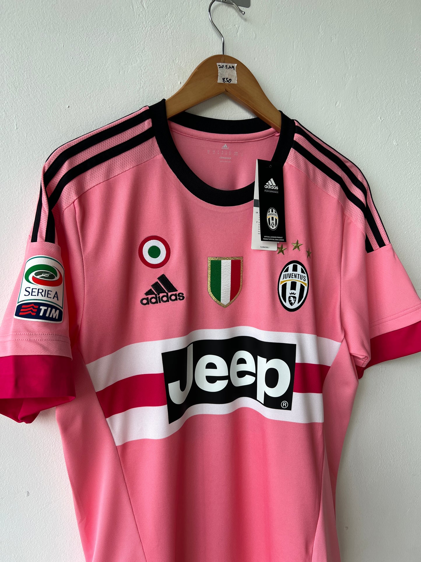 Juventus 2015-16 Away Shirt Pogba #10 (NEW) (M)